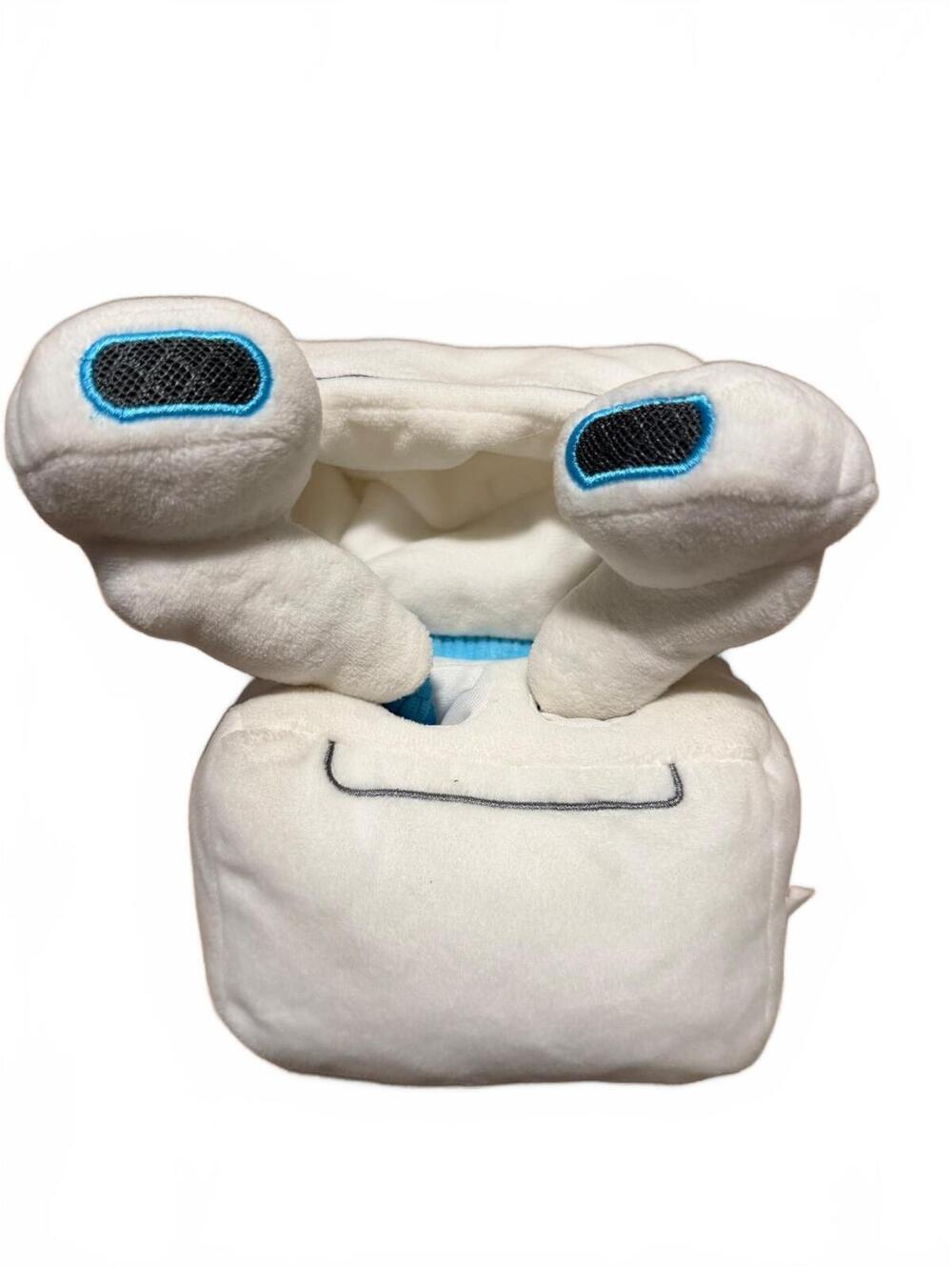 BarkBox Airpods Plush Dog Toy M/L with pullable rope & Crinkle